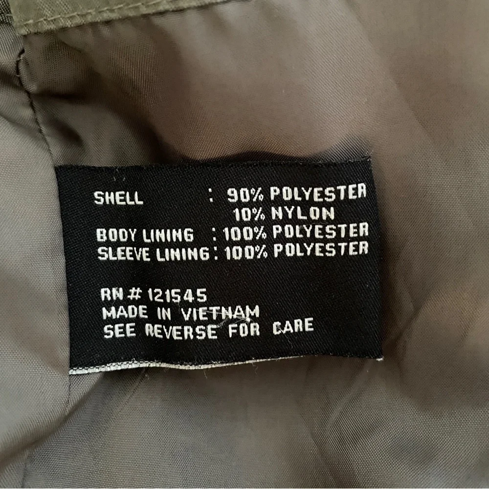 London FOG Dark Beige Outdoor Jacket with  Convertible Hood Men M Medium